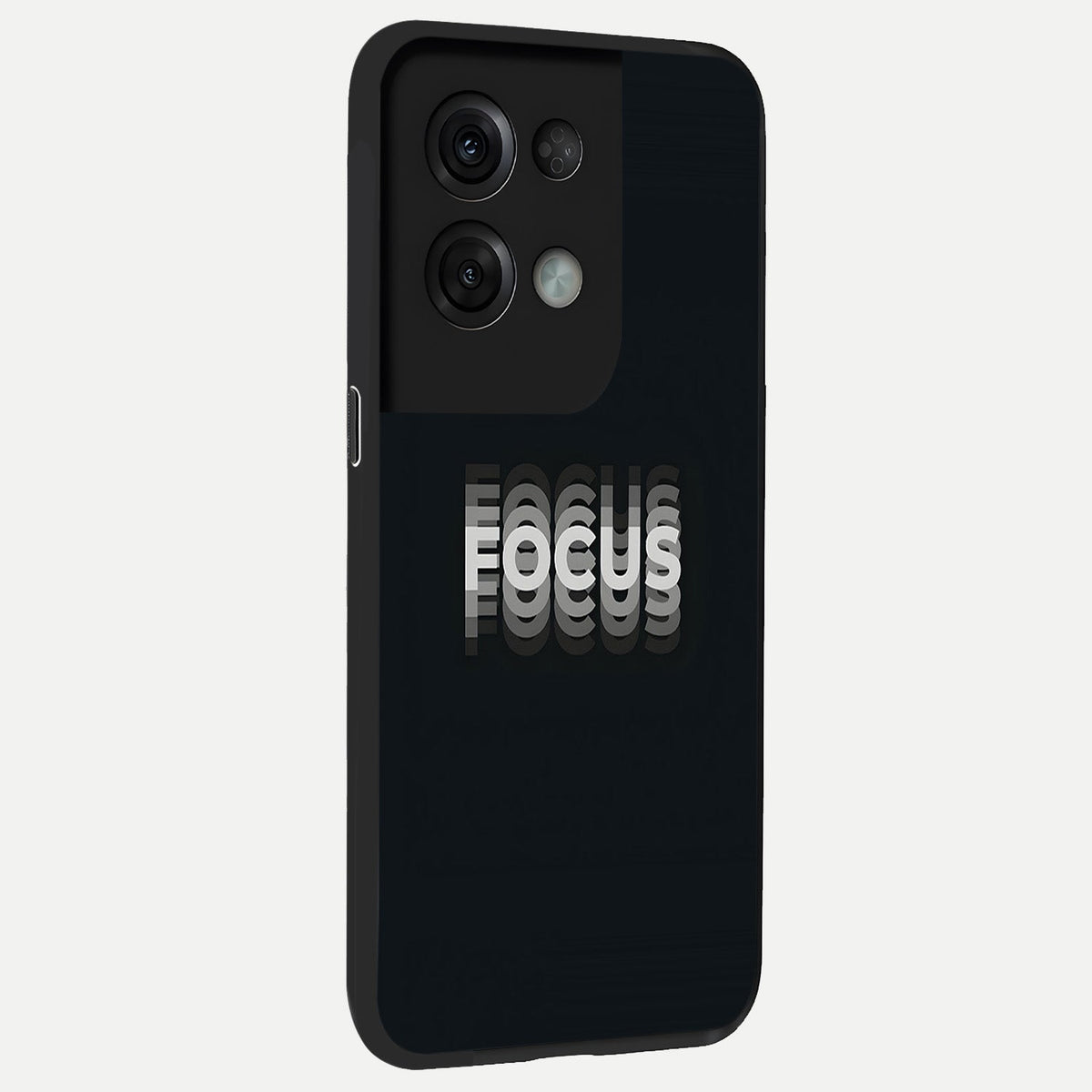  Mono Focus Vision back cover For Oppo Reno 8 Pro slim fit glass case with vibrant aesthetic design