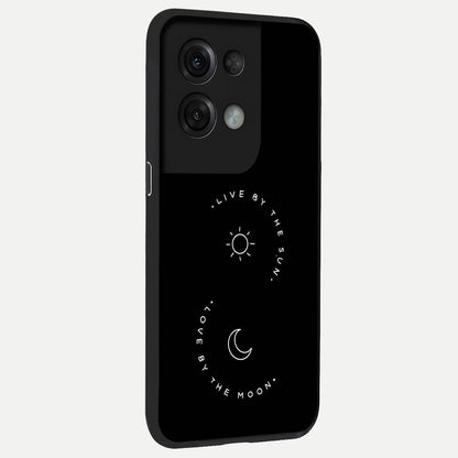  Sunflower Cat Art back cover For Oppo Reno 8 Pro slim fit glass case with vibrant aesthetic design