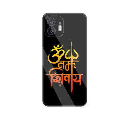 Om Namah Shivaye glass Case For Nothing Phone 2A