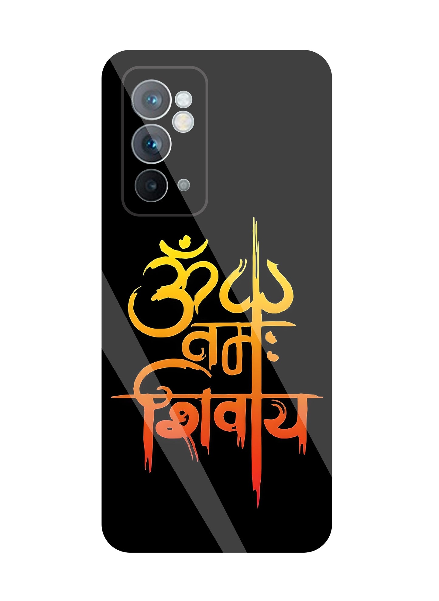 Om Namah Shivaye Glass Case For OnePlus 9 RT