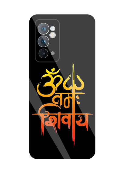 Om Namah Shivaye Glass Case For OnePlus 9 RT