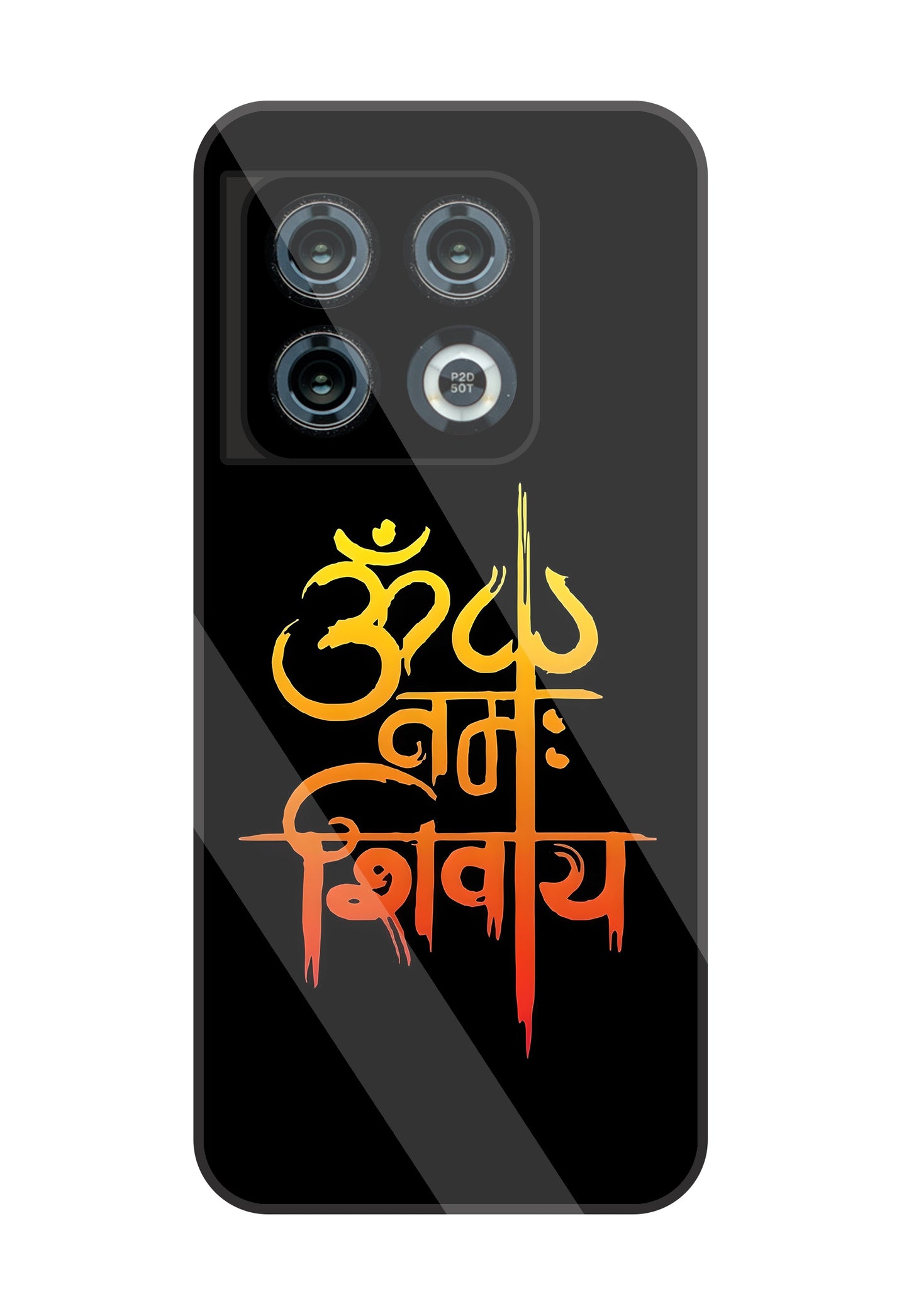 Om Namah Shivaye Glass Case For OnePlus 10 Pro