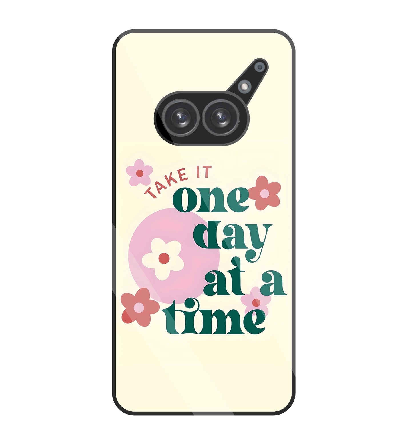 One Day A Good Time glass Case For Nothing Phone 2A