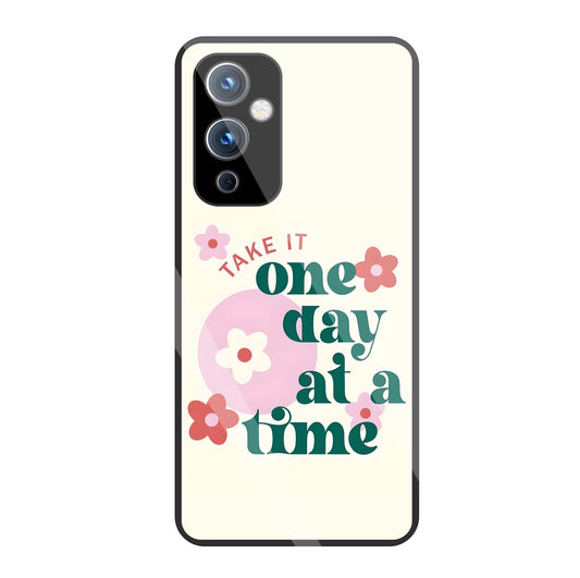 One Day A Good Time Glass Case For OnePlus 9