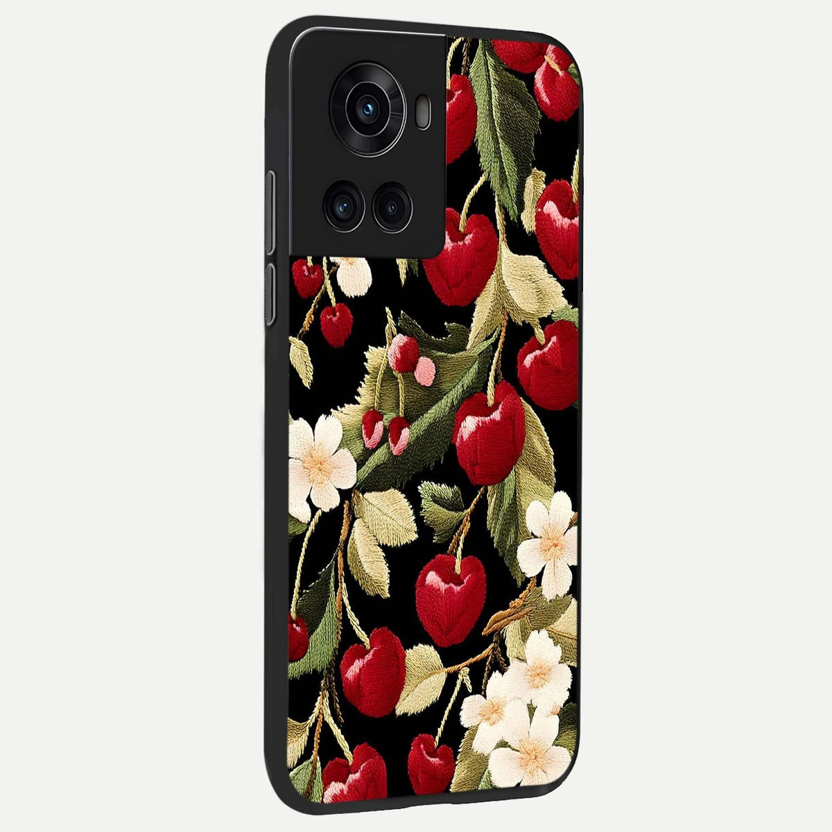  Blooming Spendor Bird back cover For OnePlus 10R slim fit glass case with vibrant aesthetic design