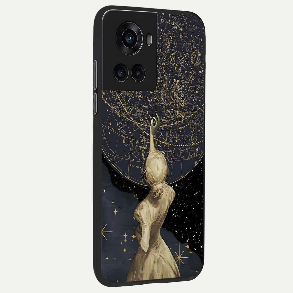  Taylor Swift Girl back cover For OnePlus 10R slim fit glass case with vibrant aesthetic design
