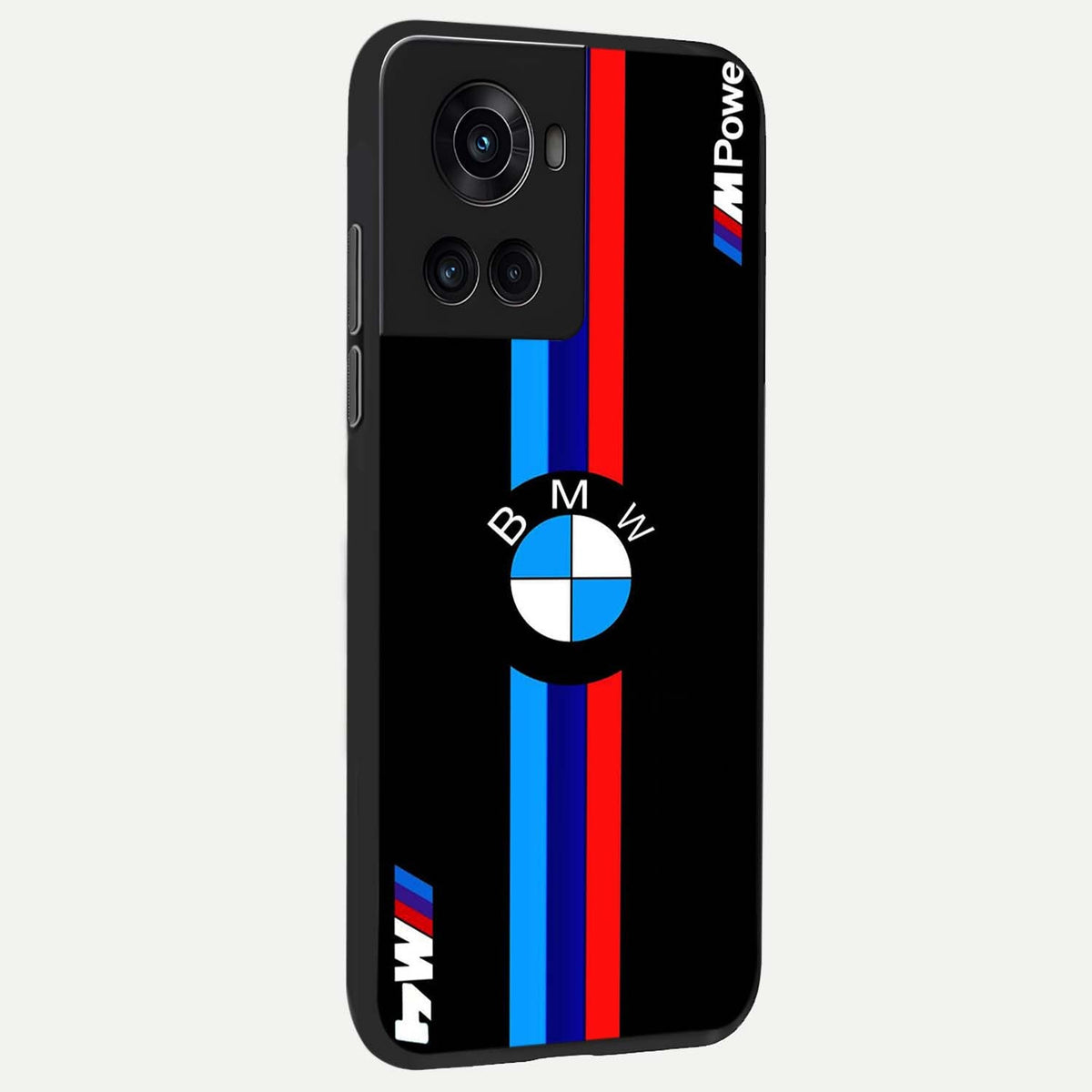  Turbo BMW Beast back cover For OnePlus 10R slim fit glass case with vibrant aesthetic design