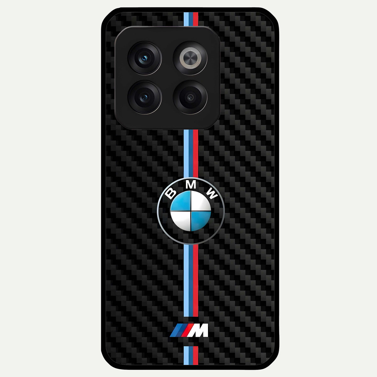  BMW Pattern Glass Case For OnePlus 10T back cover – full design glossy printed glass finish
