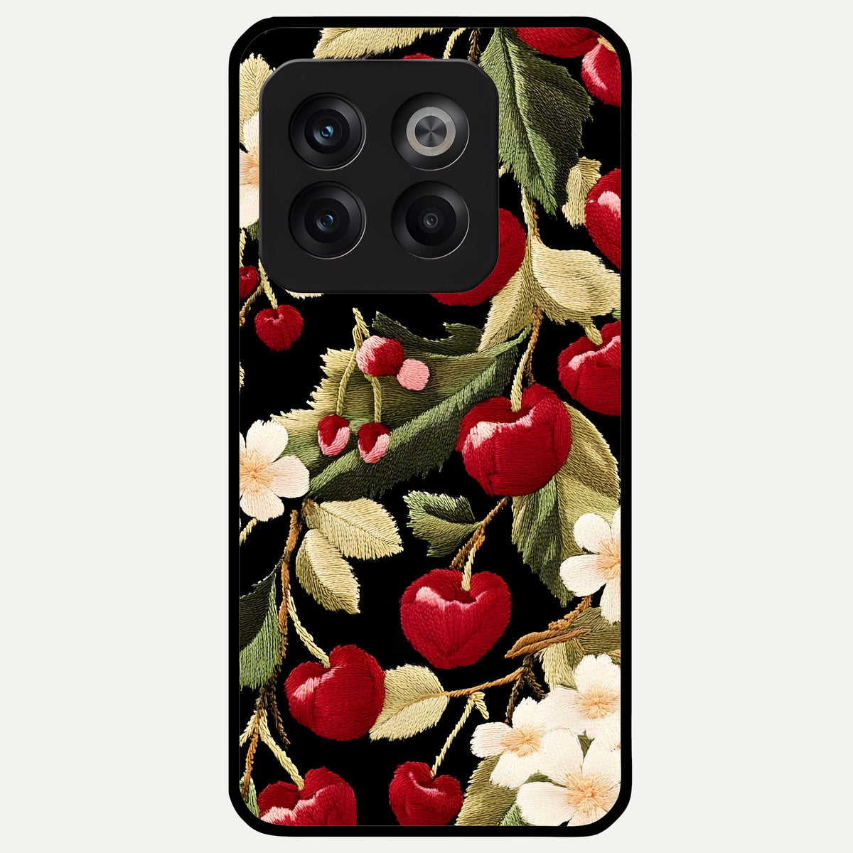  Blooming Spendor Bird Glass Case For OnePlus 10T back cover – full design glossy printed glass finish