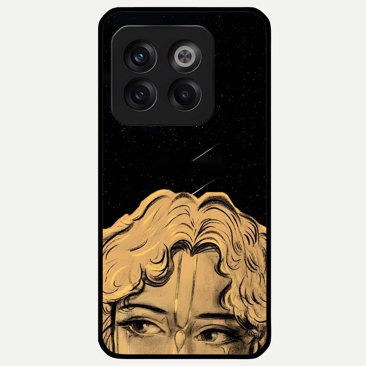  Celestial Gods Plan Glass Case For OnePlus 10T back cover – full design glossy printed glass finish