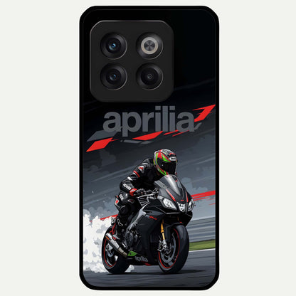  Dark Aprilla Glass Case For OnePlus 10T back cover – full design glossy printed glass finish