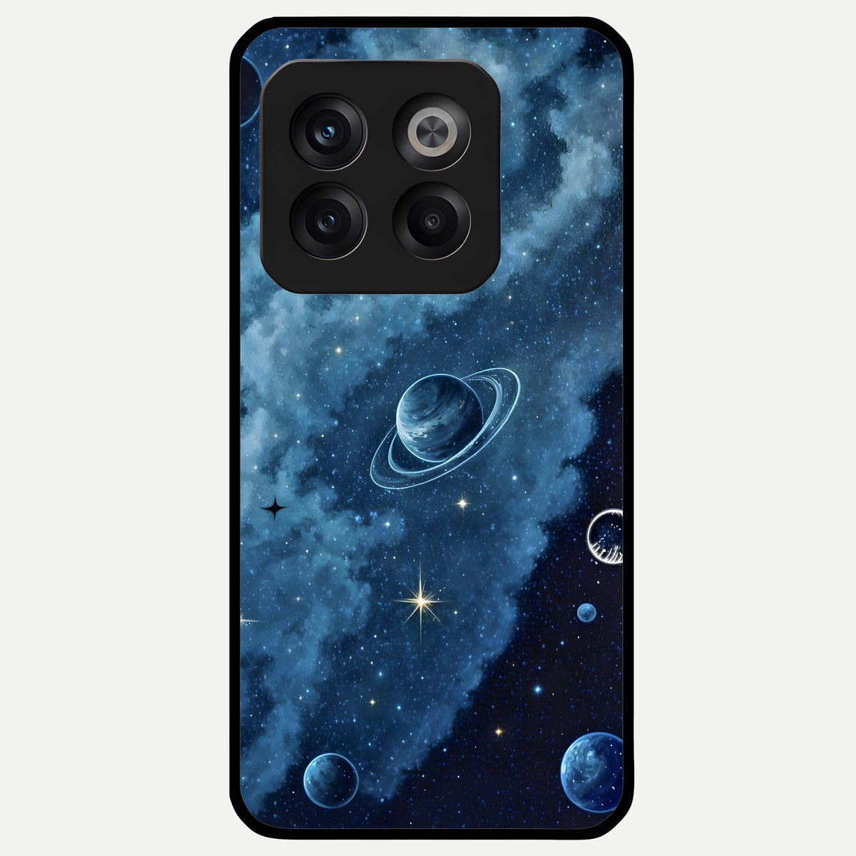  Galaxy Dream Space Glass Case For OnePlus 10T back cover – full design glossy printed glass finish