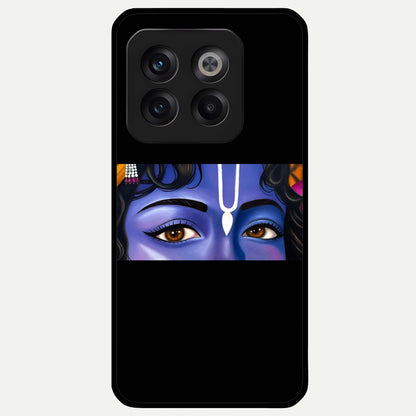  Krishna Eye Glass Case For OnePlus 10T back cover – full design glossy printed glass finish