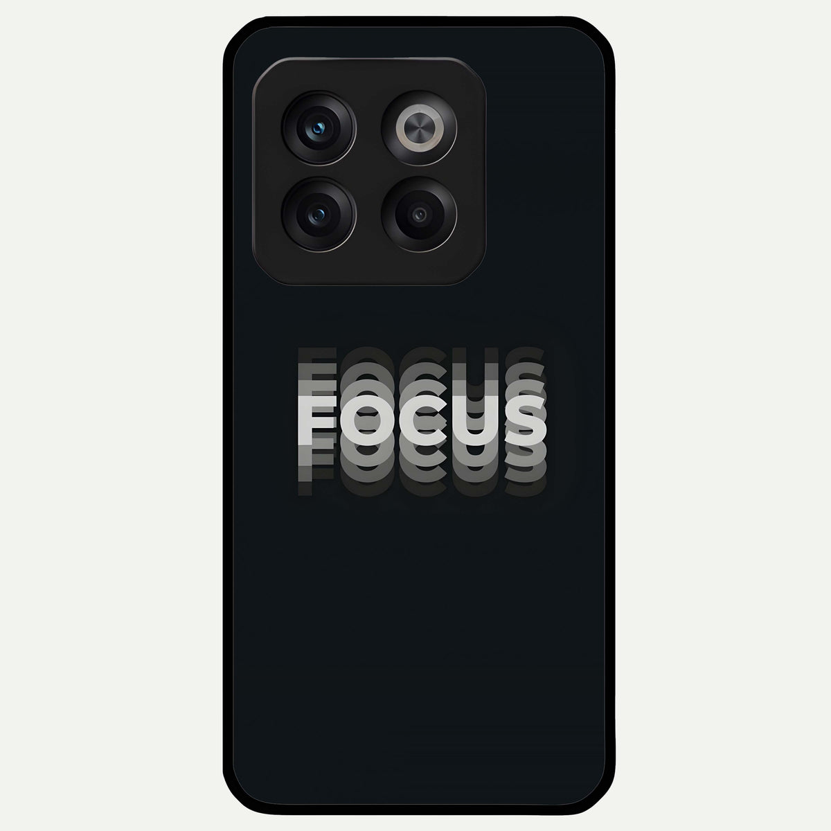  Mono Focus Vision Glass Case For OnePlus 10T back cover – full design glossy printed glass finish