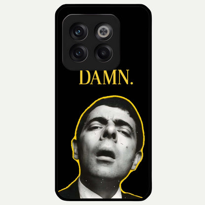  Mr Bean Damn Glass Case For OnePlus 10T back cover – full design glossy printed glass finish