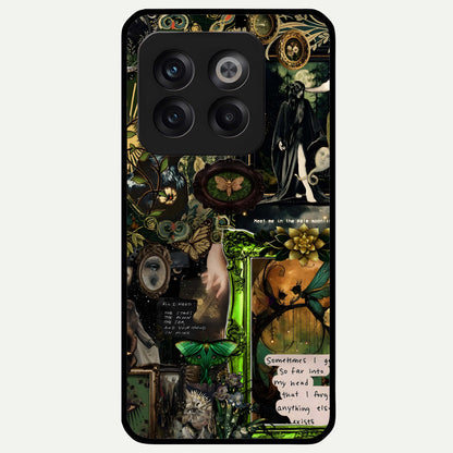  Mystic Woods Secret Glass Case For OnePlus 10T back cover – full design glossy printed glass finish