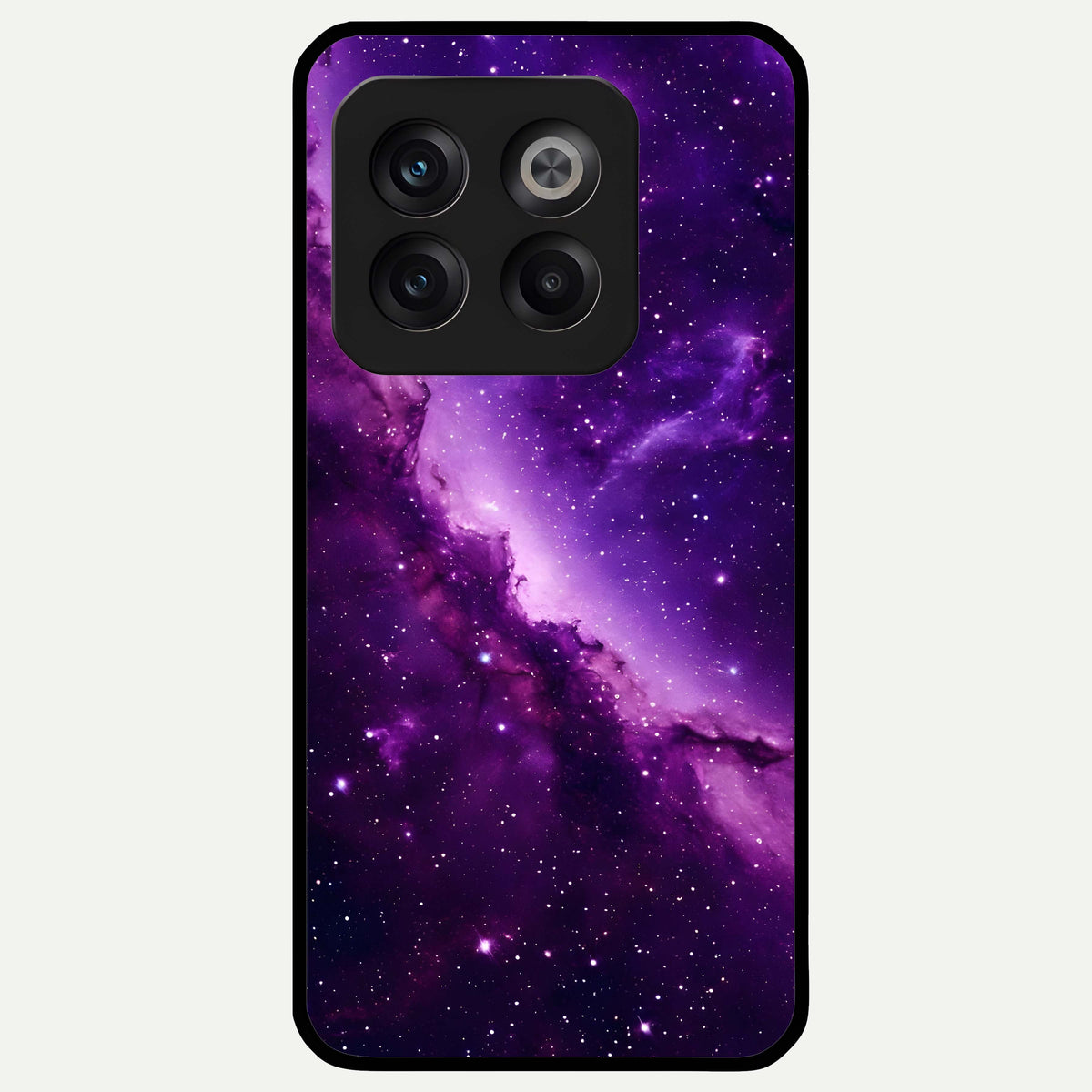  Purple Shade Sky Glass Case For OnePlus 10T back cover – full design glossy printed glass finish