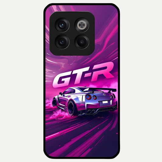  Speed Drift Legend Glass Case For OnePlus 10T back cover – full design glossy printed glass finish