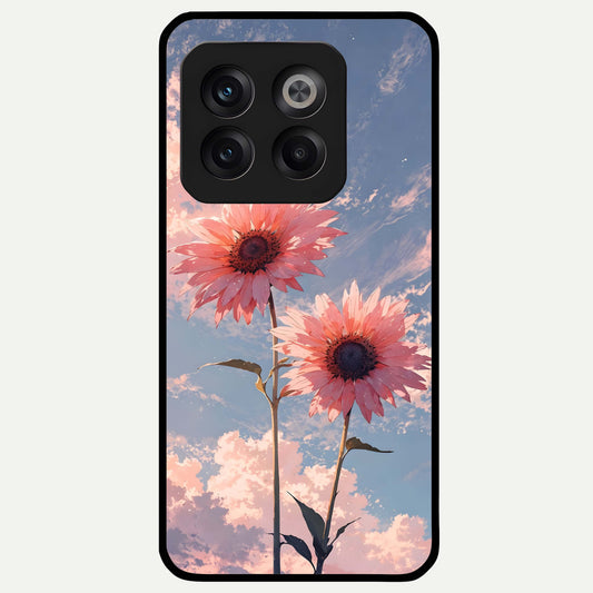  Sun Moon Balance Glass Case For OnePlus 10T back cover – full design glossy printed glass finish