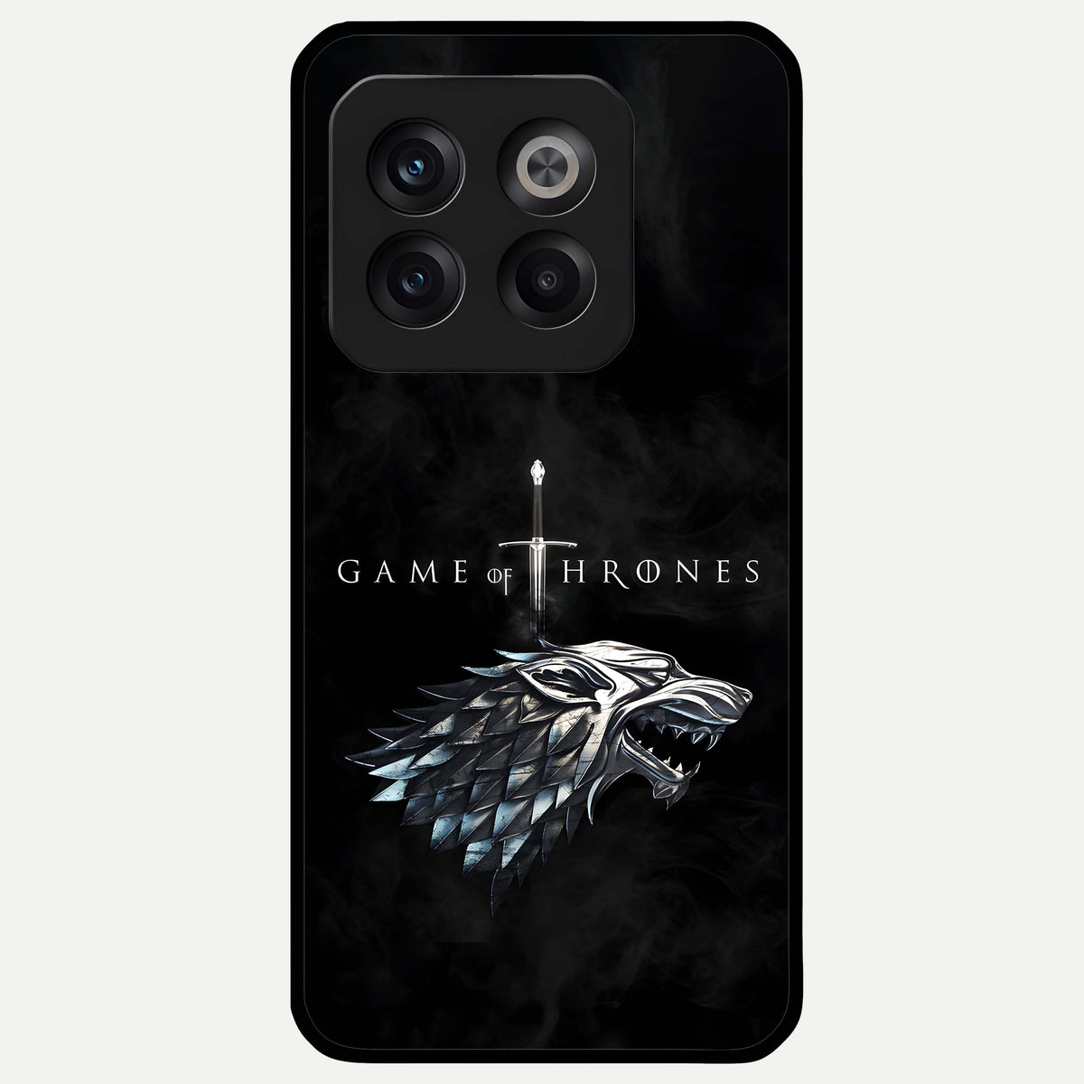  Throne Wolf Legacy Glass Case For OnePlus 10T back cover – full design glossy printed glass finish