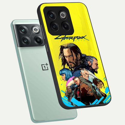  Neon Rebel Genesis phone case For OnePlus 10T showing premium glass back cover with detailed artwork