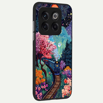  Digital Art back cover For OnePlus 10T slim fit glass case with vibrant aesthetic design
