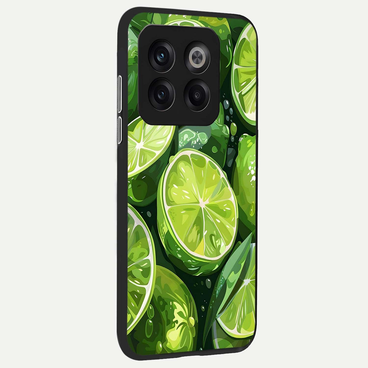  Green Kawasaki back cover For OnePlus 10T slim fit glass case with vibrant aesthetic design