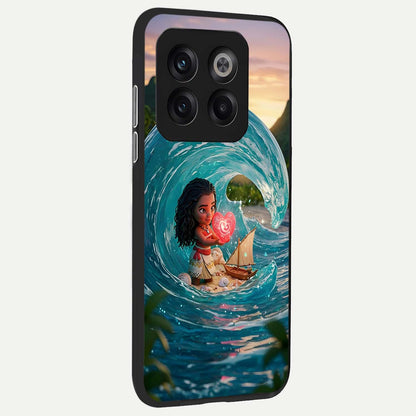  Heart of Ocean back cover For OnePlus 10T slim fit glass case with vibrant aesthetic design
