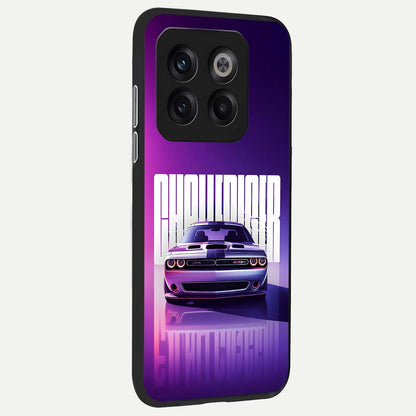  Midnight Muscle Ride back cover For OnePlus 10T slim fit glass case with vibrant aesthetic design
