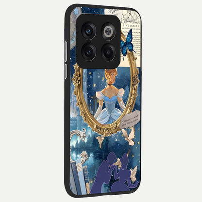  Midnight Queen back cover For OnePlus 10T slim fit glass case with vibrant aesthetic design