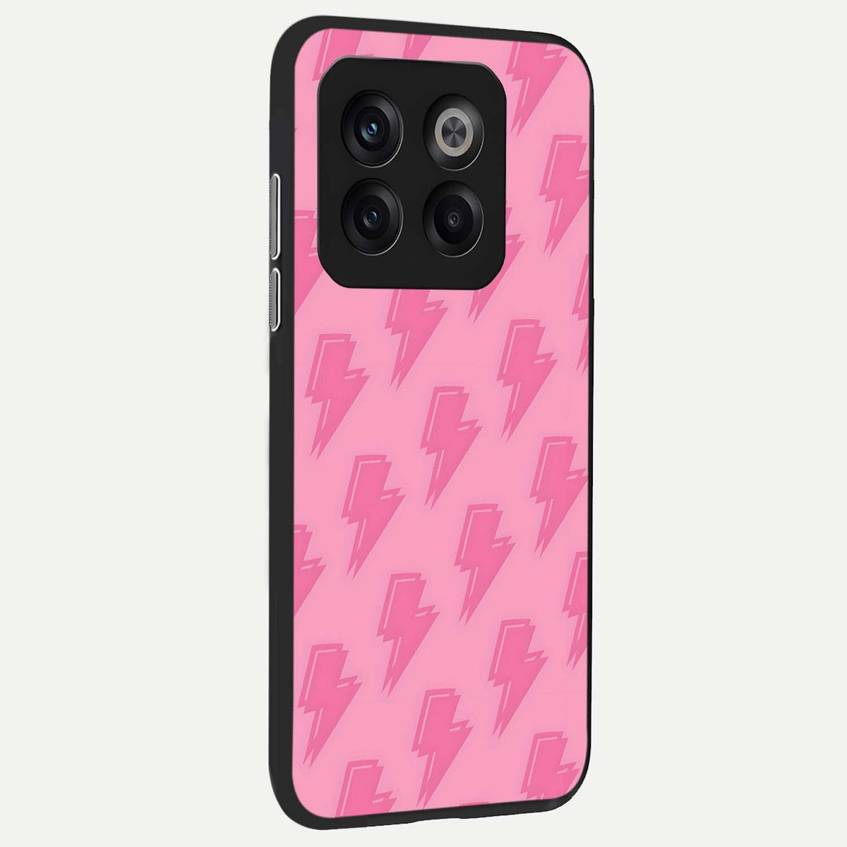  Pink Moo Magic back cover For OnePlus 10T slim fit glass case with vibrant aesthetic design