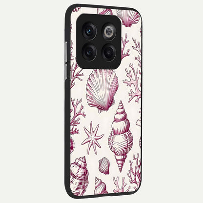  Pink Power Sparks back cover For OnePlus 10T slim fit glass case with vibrant aesthetic design