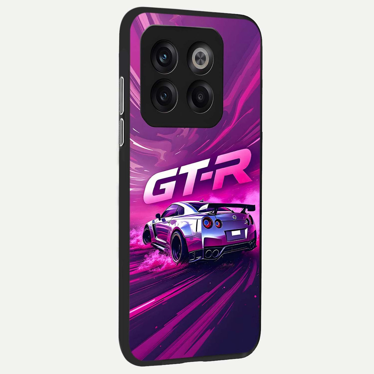  Speed Drift Legend back cover For OnePlus 10T slim fit glass case with vibrant aesthetic design