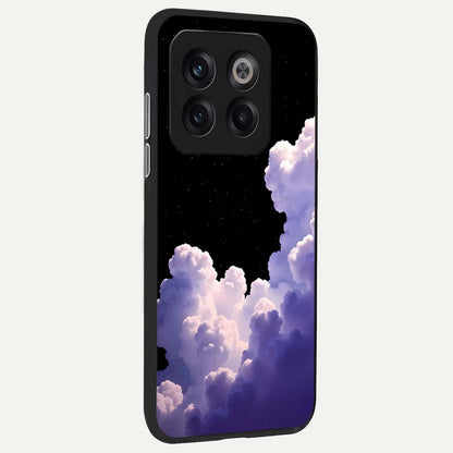 Starlit Night Whispers back cover For OnePlus 10T slim fit glass case with vibrant aesthetic design