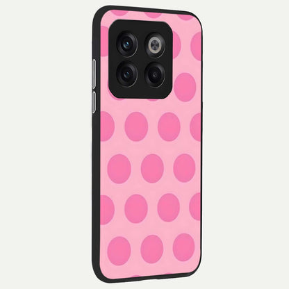  Sweet Dot Dreams back cover For OnePlus 10T slim fit glass case with vibrant aesthetic design