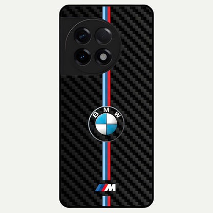  BMW Pattern Glass Case For OnePlus 11R back cover – full design glossy printed glass finish