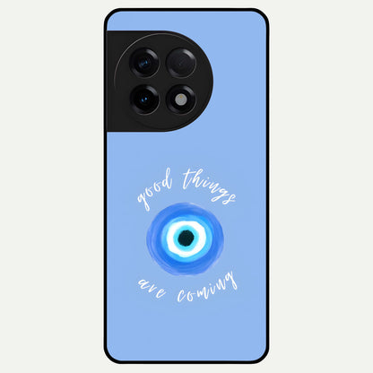  Bright Future Ahead Glass Case For OnePlus 11R back cover – full design glossy printed glass finish
