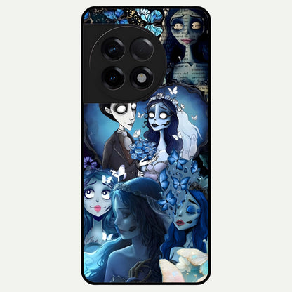  Butterfly Ghost Soul Glass Case For OnePlus 11R back cover – full design glossy printed glass finish