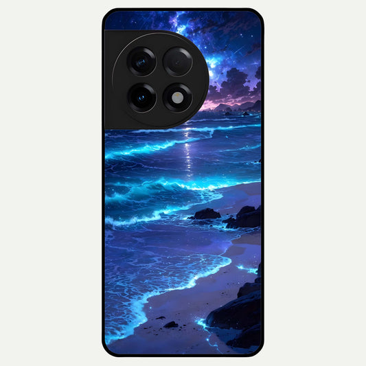  Classic Damn Look Glass Case For OnePlus 11R back cover – full design glossy printed glass finish