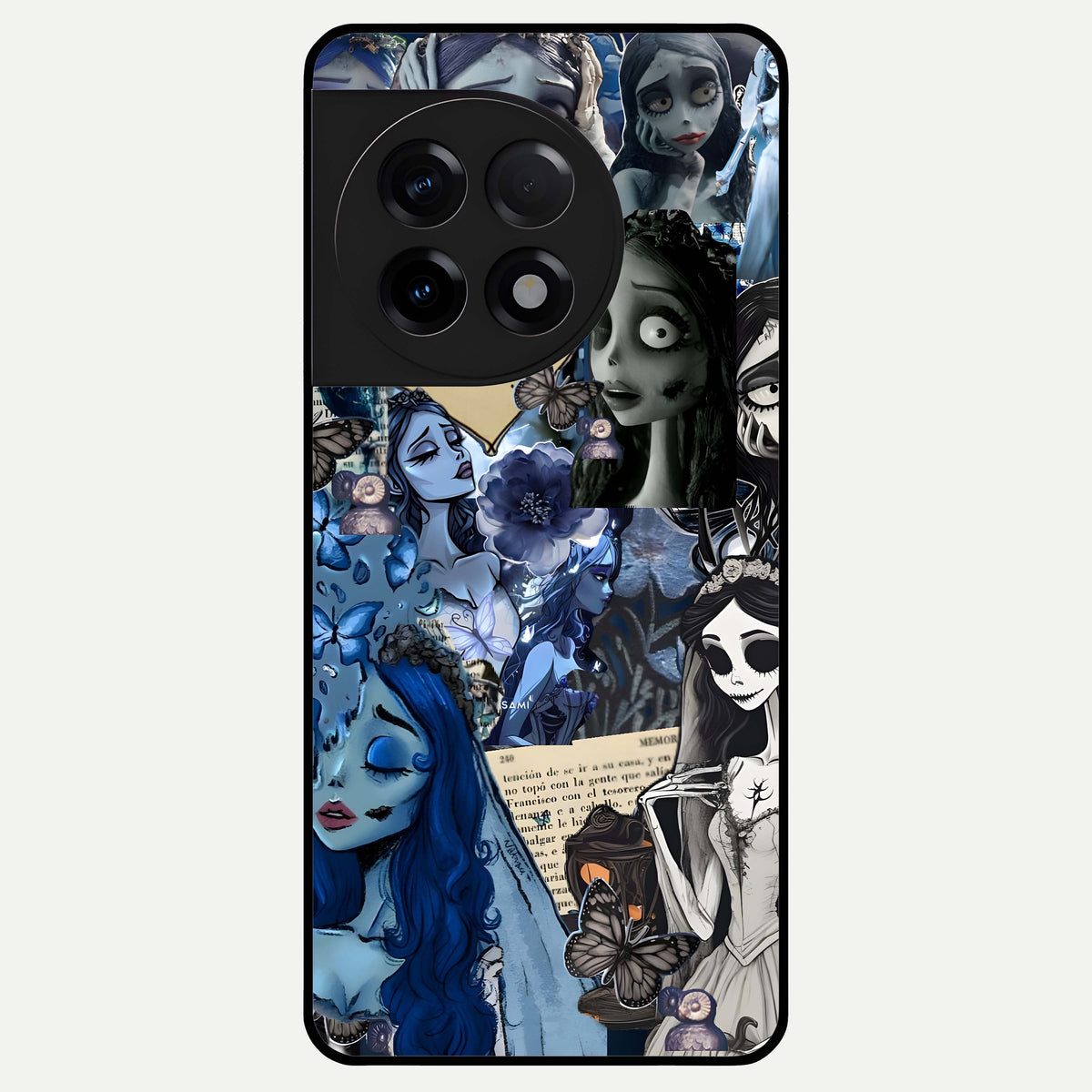  Corpse Bride Posters Glass Case For OnePlus 11R back cover – full design glossy printed glass finish