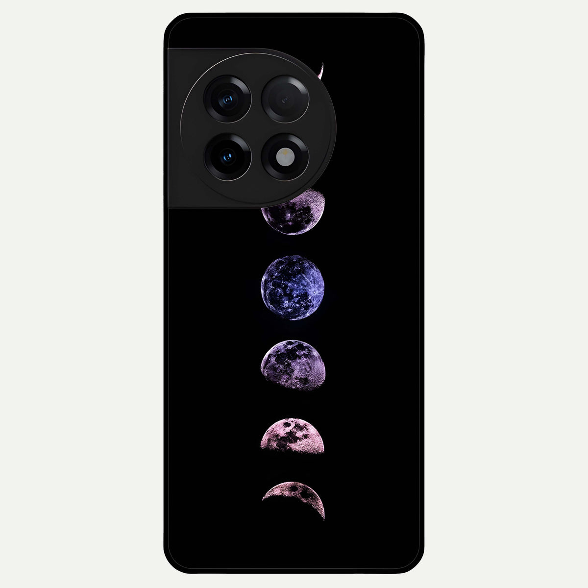  Crimson All Planets Glass Case For OnePlus 11R back cover – full design glossy printed glass finish