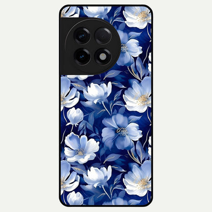  Cute Floral Patterns Glass Case For OnePlus 11R back cover – full design glossy printed glass finish