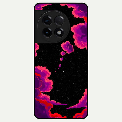  Galaxy Dream Frame Glass Case For OnePlus 11R back cover – full design glossy printed glass finish