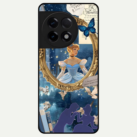  Midnight Queen Glass Case For OnePlus 11R back cover – full design glossy printed glass finish