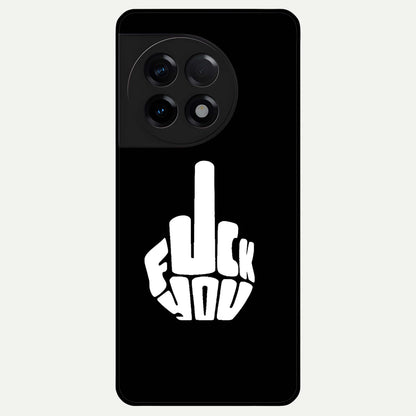  Rebel Mode On Glass Case For OnePlus 11R back cover – full design glossy printed glass finish