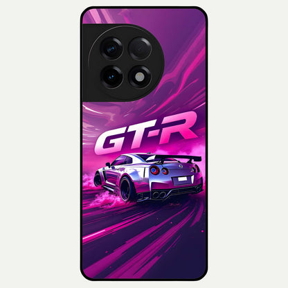  Speed Drift Legend Glass Case For OnePlus 11R back cover – full design glossy printed glass finish