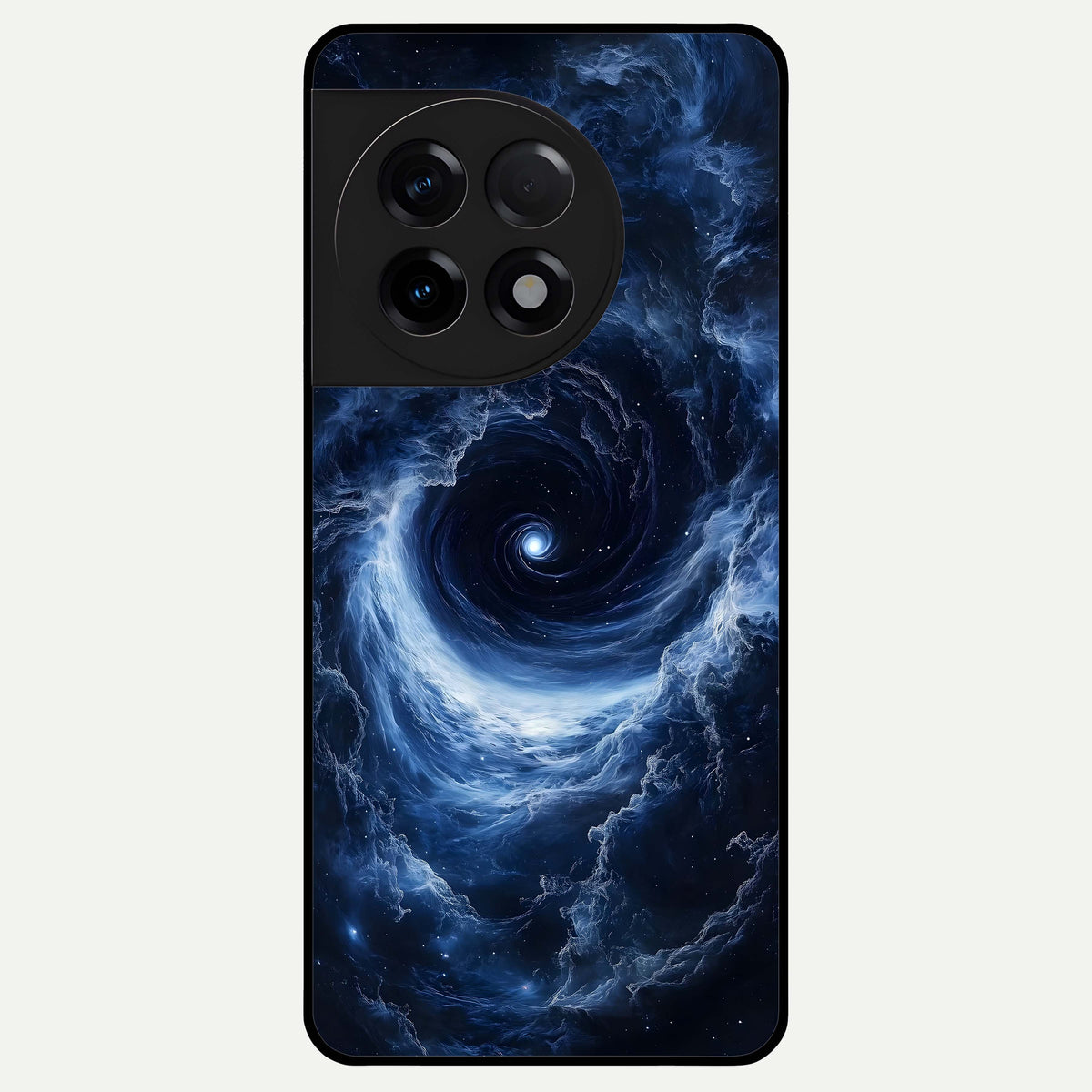  Stunning Galaxy Glass Case For OnePlus 11R back cover – full design glossy printed glass finish