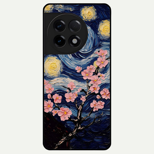  Van Gogh Scenery Glass Case For OnePlus 11R back cover – full design glossy printed glass finish