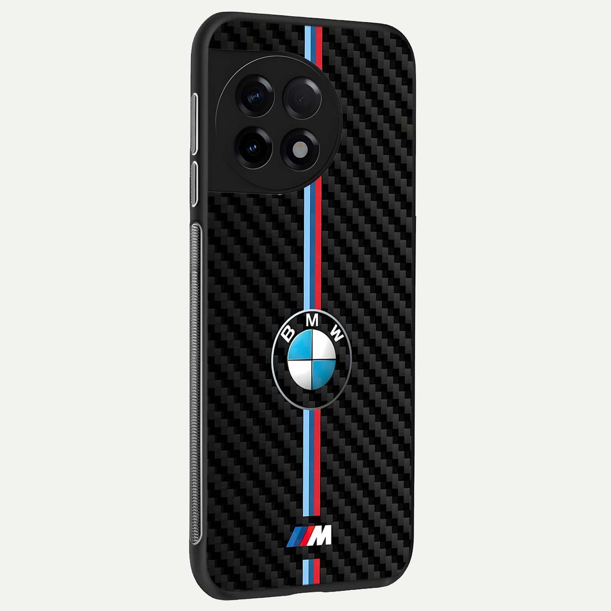  BMW Pattern back cover For OnePlus 11R slim fit glass case with vibrant aesthetic design