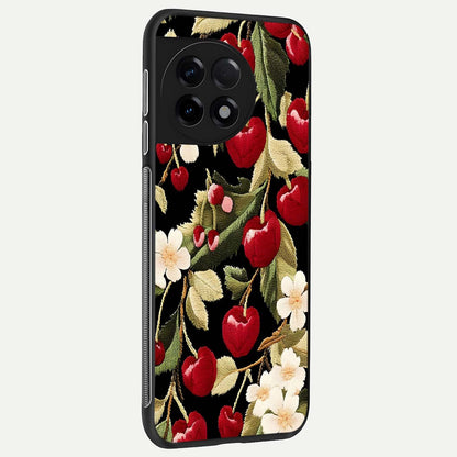  Blooming Spendor Bird back cover For OnePlus 11R slim fit glass case with vibrant aesthetic design